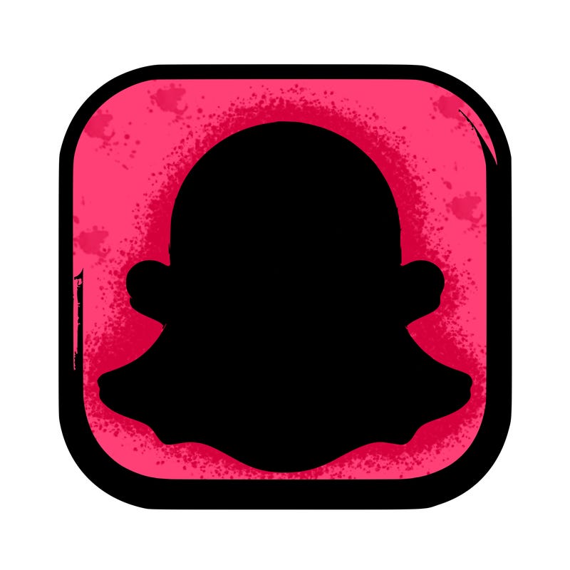regular snapchat icon without face