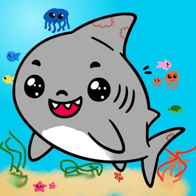 cute shark