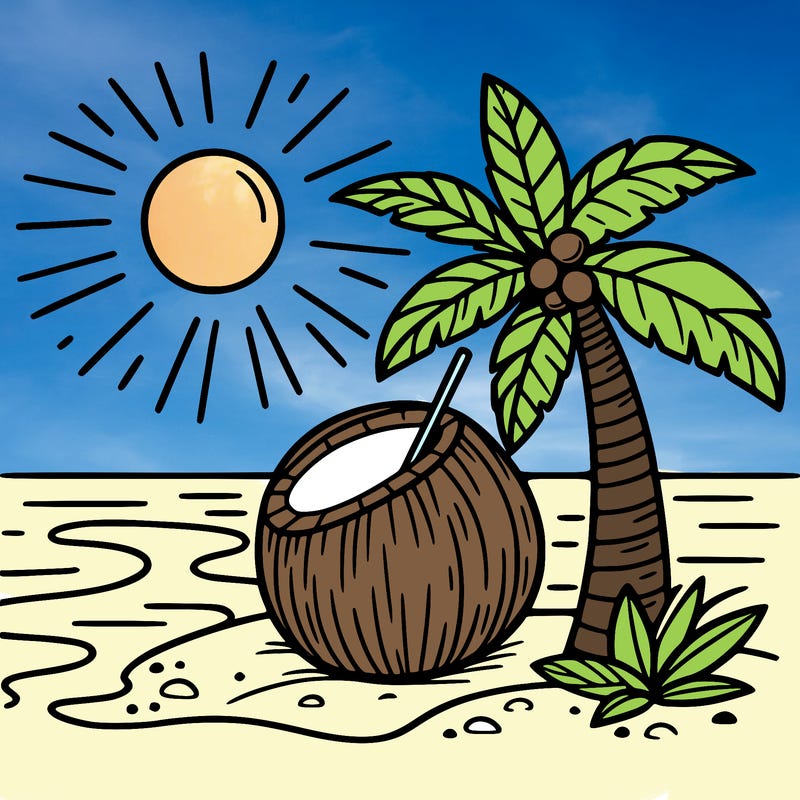summer  coconut