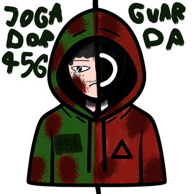 a person with non face waering a hoodie with a small triangle symbol