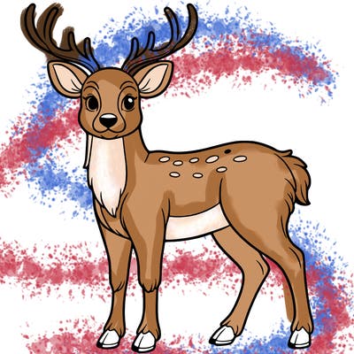 adult deer