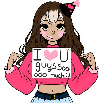 girl holding a blank sign in a long sleeve crop top