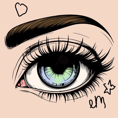 realistic eye