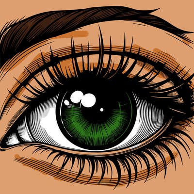 realistic eye