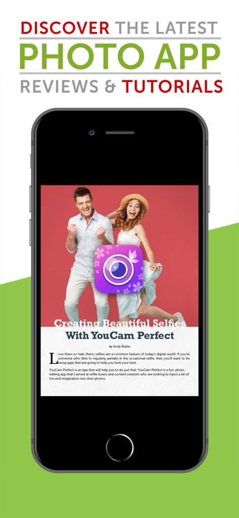 Mobiography Magazine - Smartphone showing photo app reviews and tutorials in Mobiography Magazine
