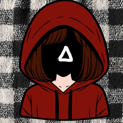 faceless girl in hoodie