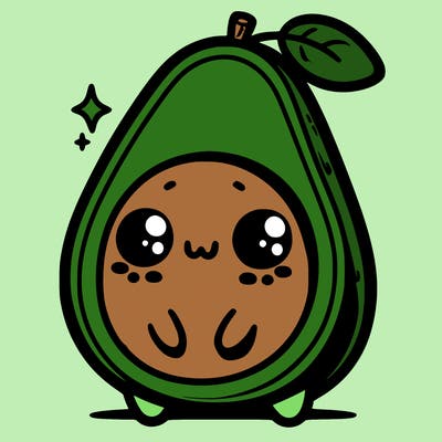 cute avocado