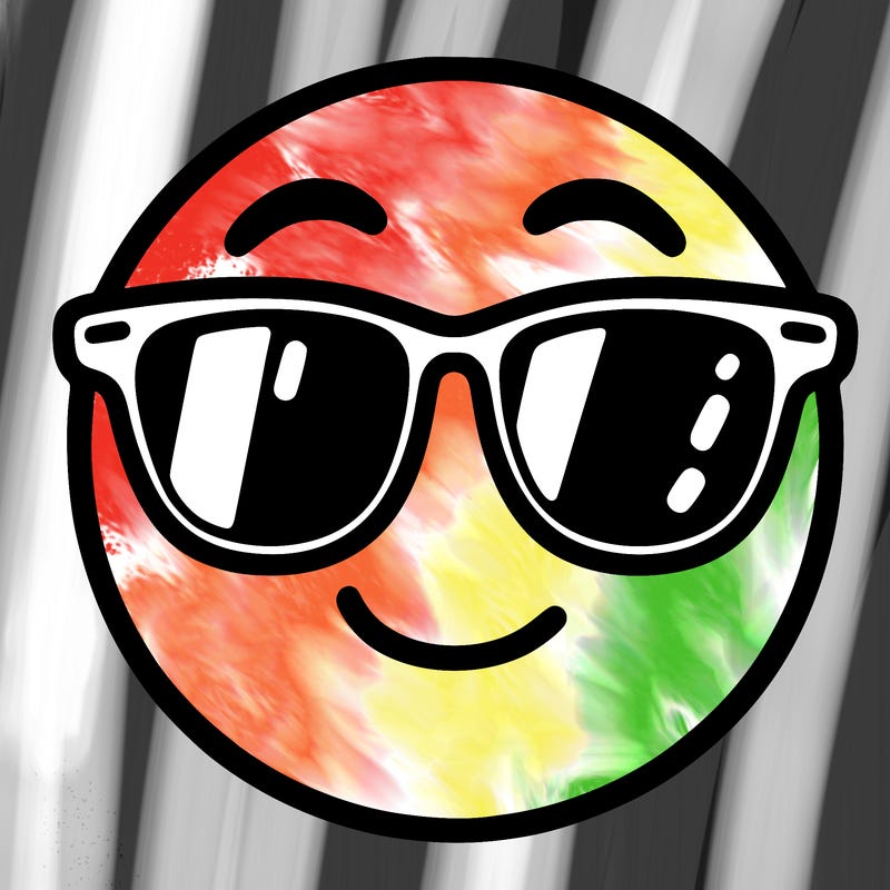 emoji with sunglasses