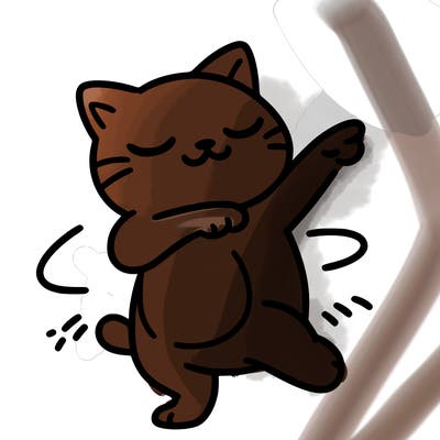 cat dancing