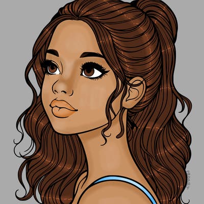 beautiful realistic girl