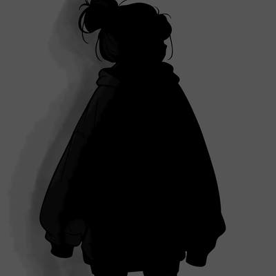 realistic girl with a oversized sweatshirt on and a bun