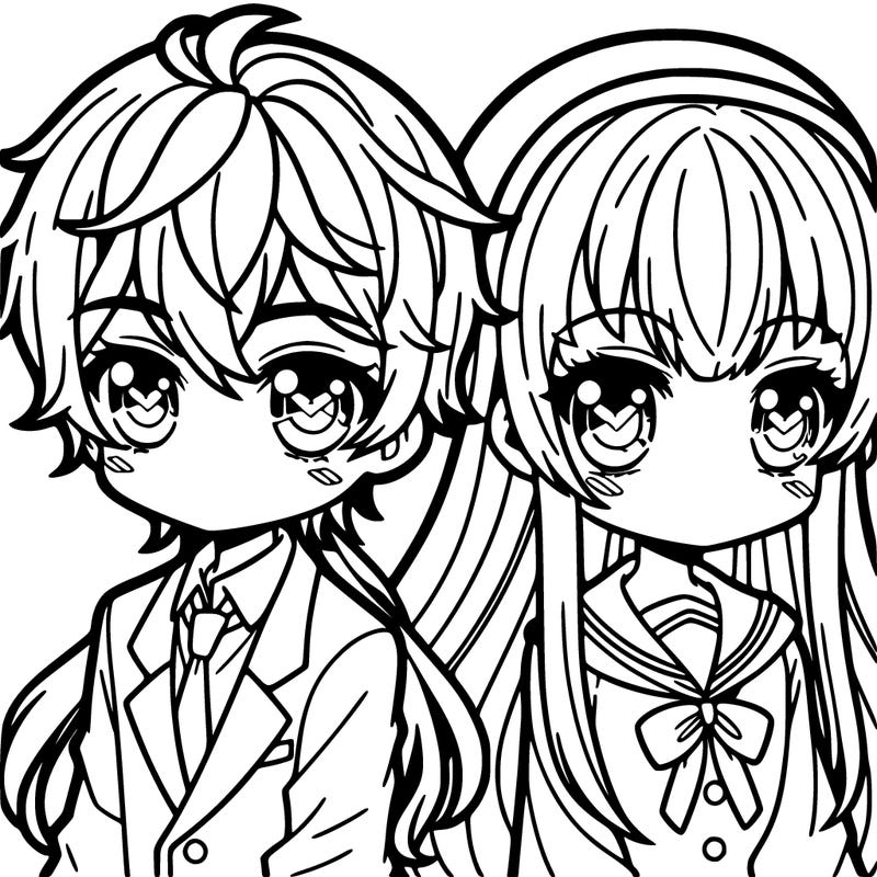 cute anime people