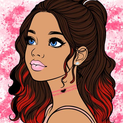 beautiful realistic girl