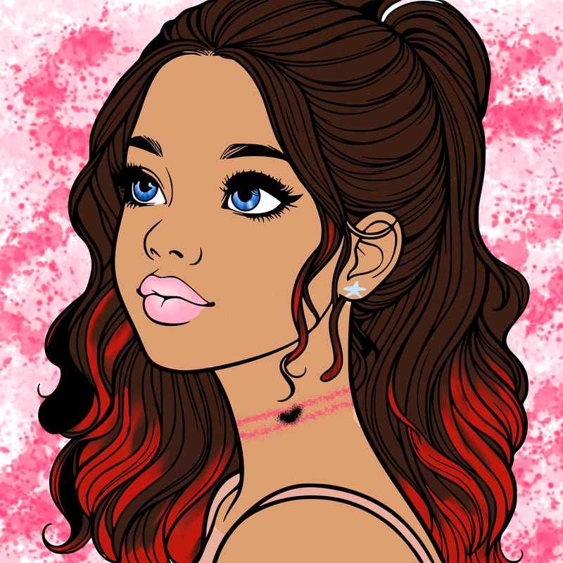 beautiful realistic girl