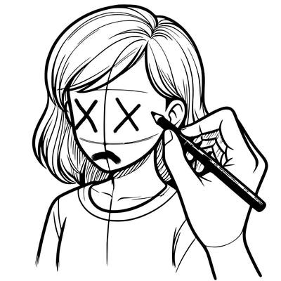 drawing a realistic person