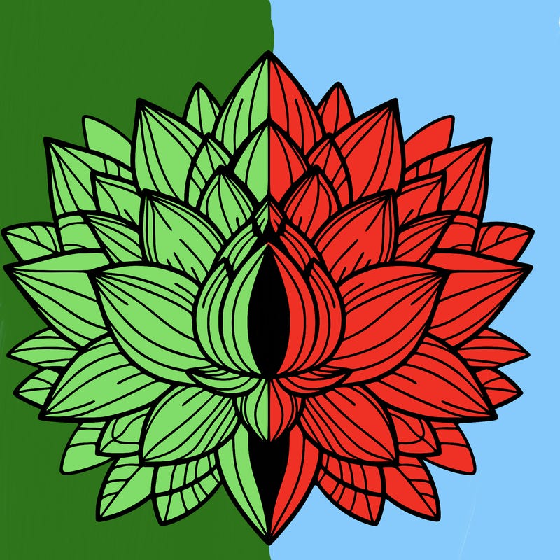 lotus flower mandala