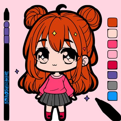 chibi girl