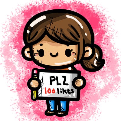 girl holding a sign.