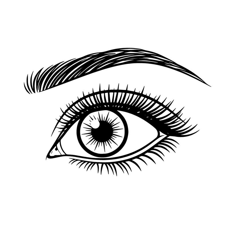 a very realistic eye