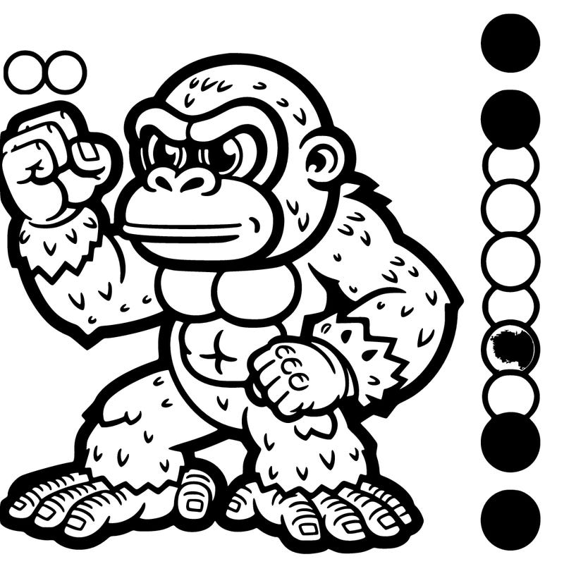 donkey kong mario character