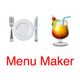Restaurant menu maker