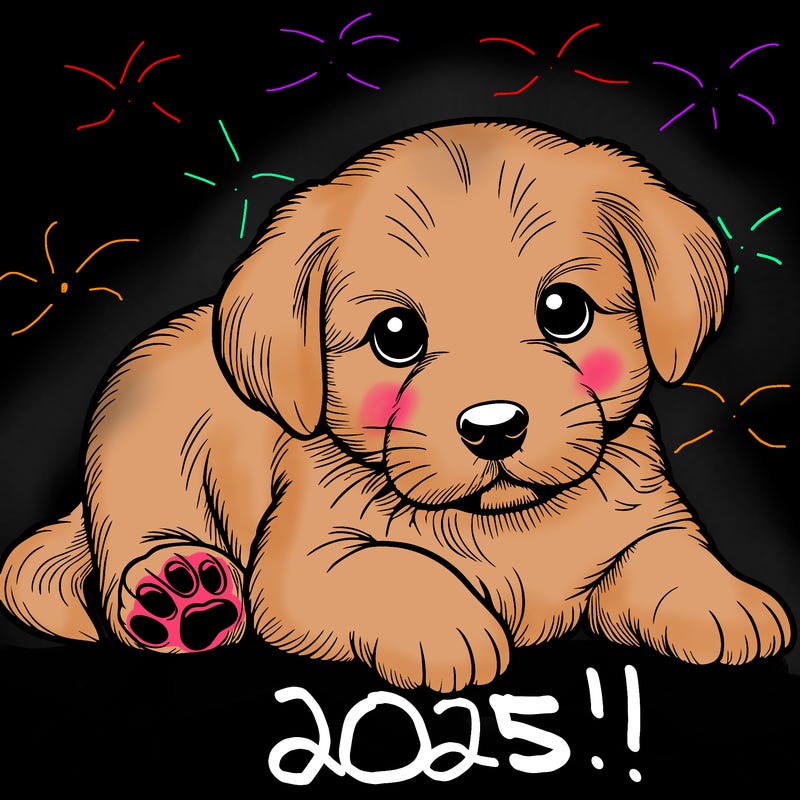 a cute realistic puppy