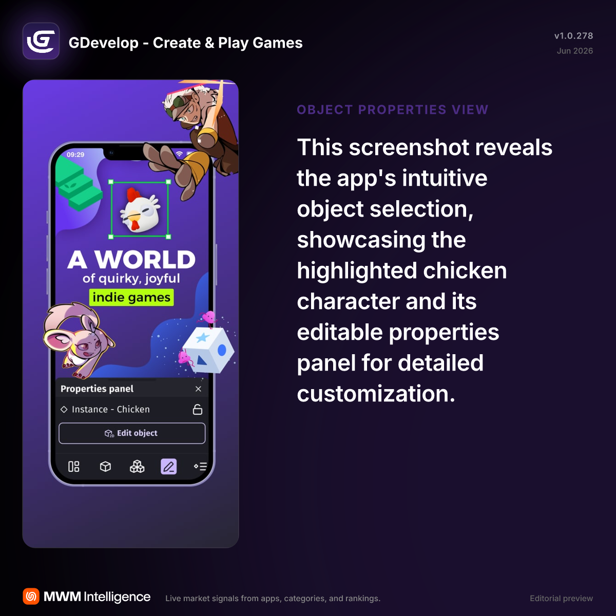 GDevelop - Create & Play Games - Developer Tools App | MWM