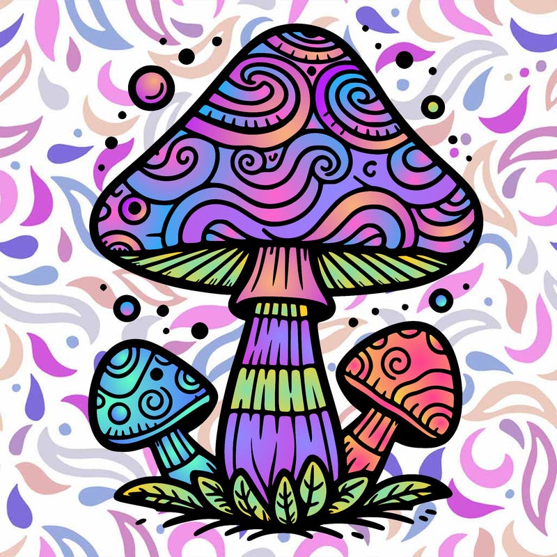 trippy mushroom