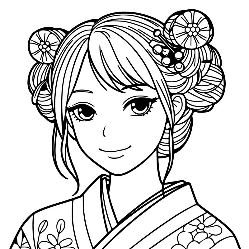 japanese woman realistic