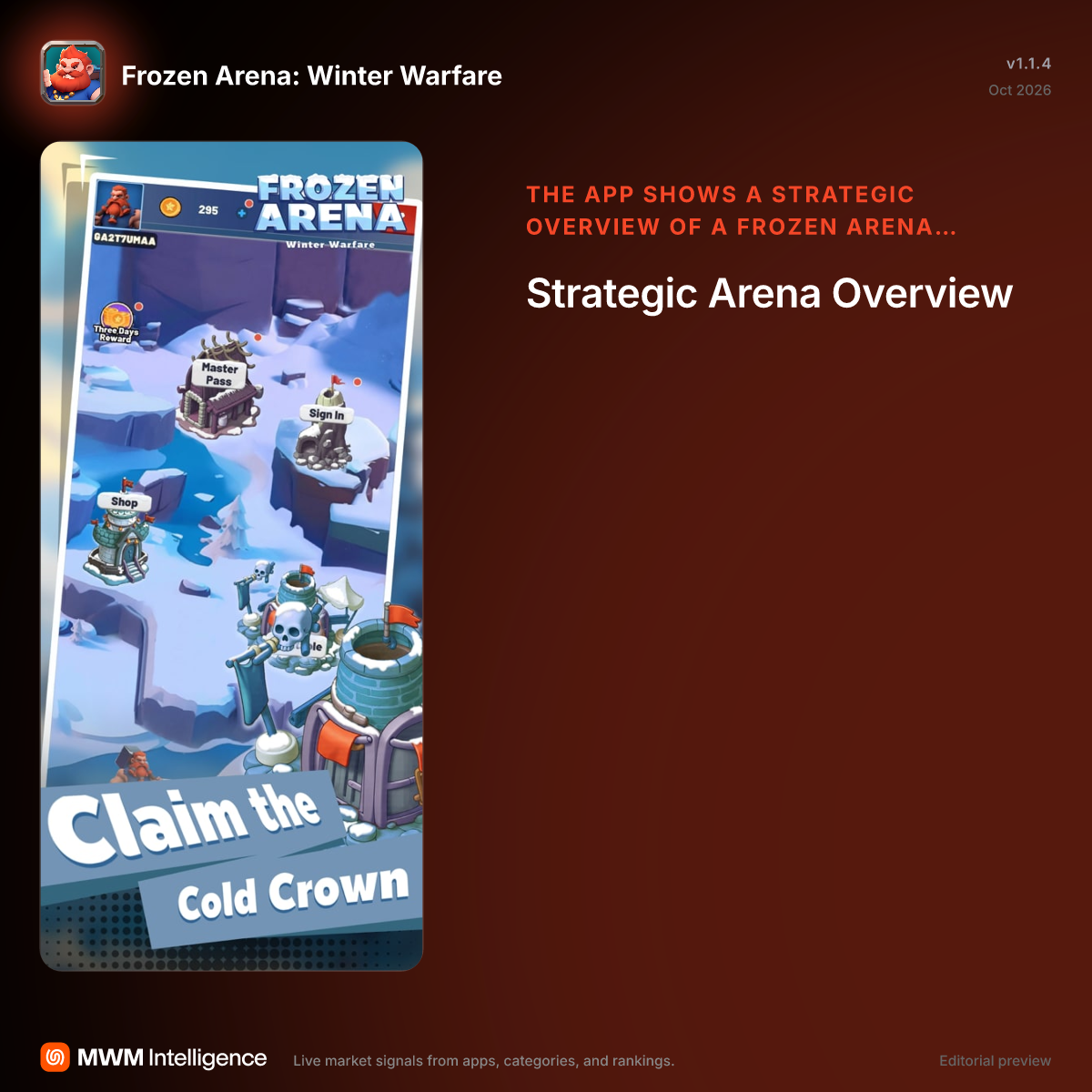 Frozen Arena: Winter Warfare - Games App | MWM