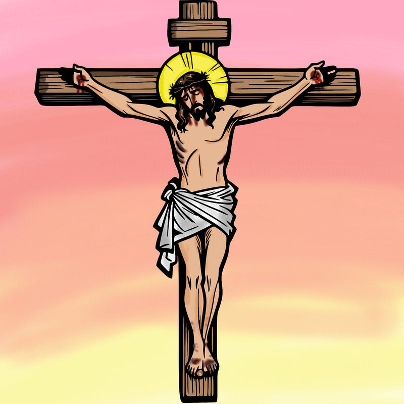 jesus on the cross