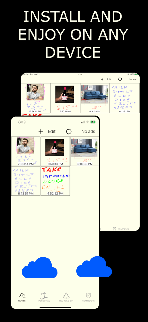 Note Widget + - Utilities App | MWM