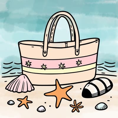 a beach bag