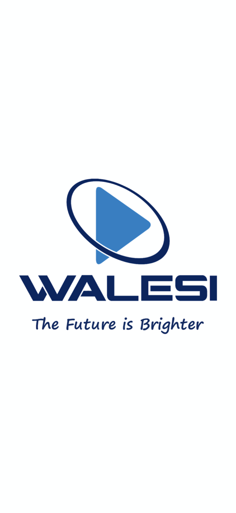 Walesi - Walesi app logo and tagline The Future is Brighter
