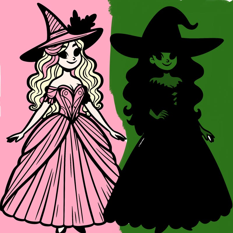 glinda and alphiba