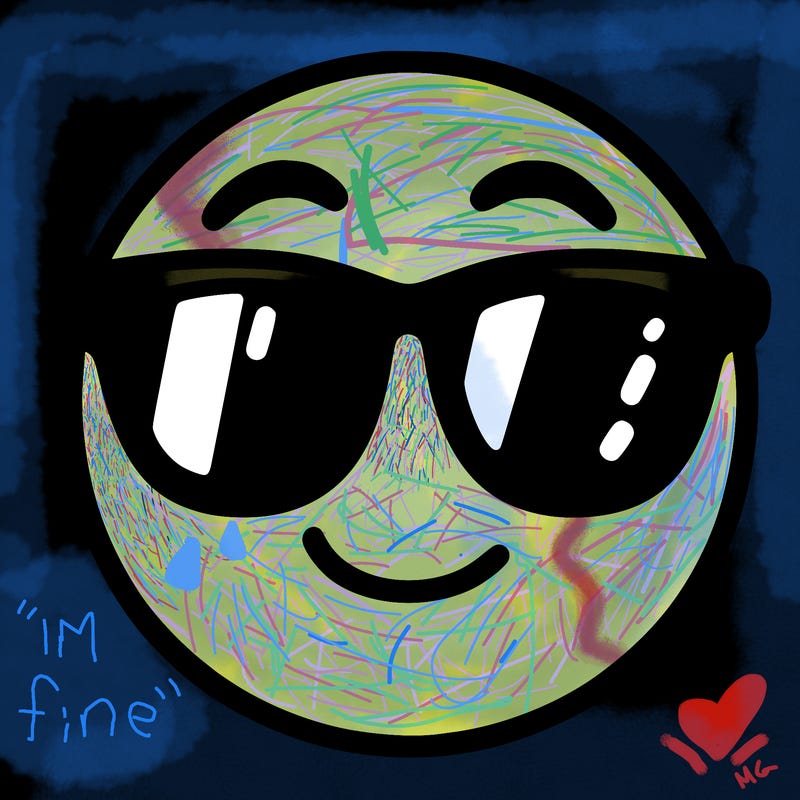 emoji with sunglasses