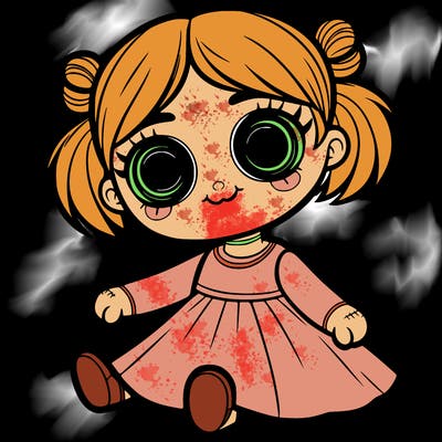 a doll but possessed