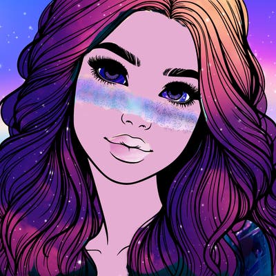 beautiful realistic girl