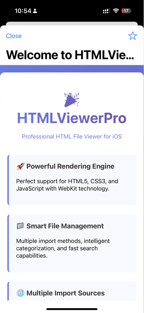 HTMLViewer Pro+ - Utilities App | MWM