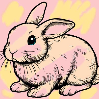 realistic bunny