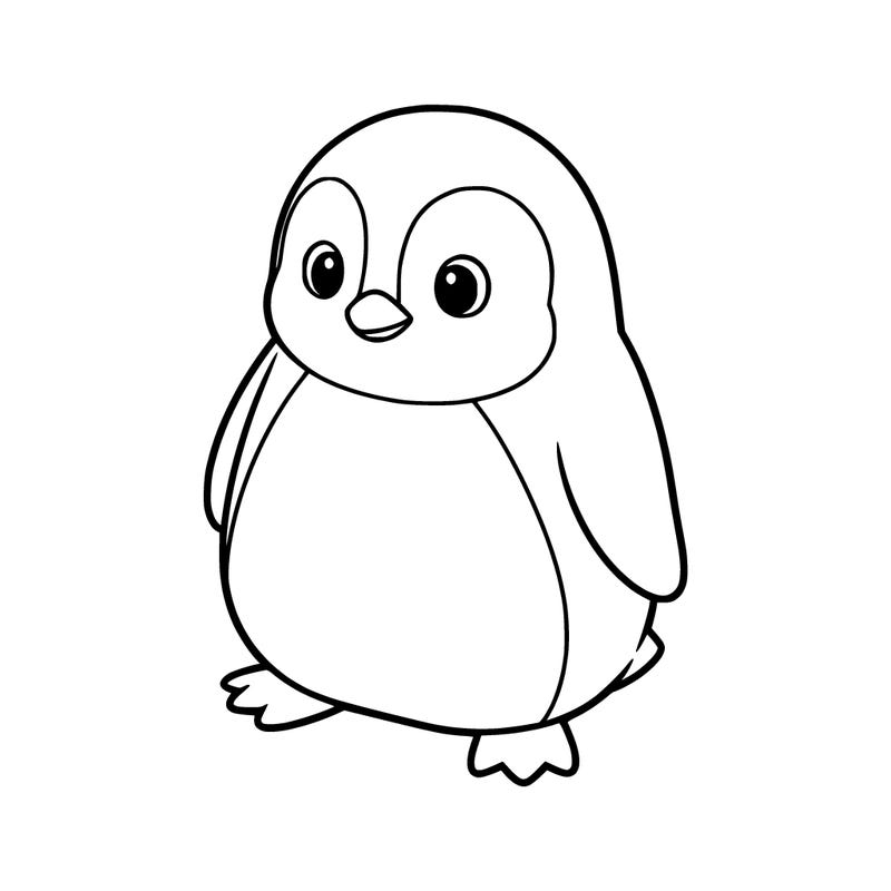 cute penguin