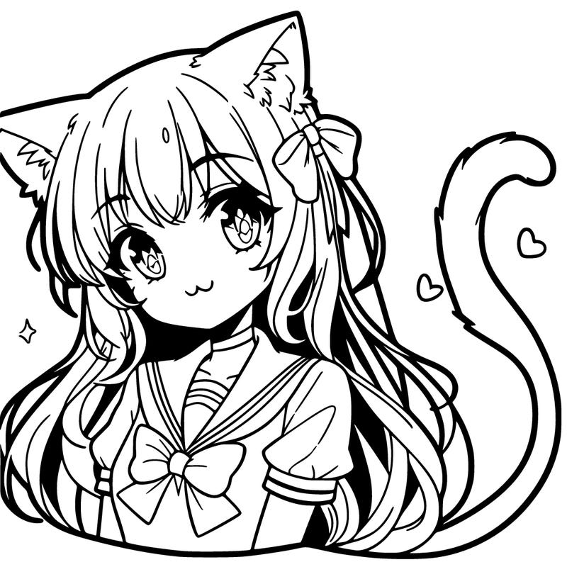 anime cat girl