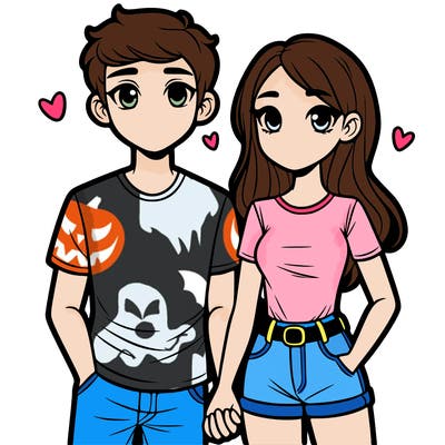 boyfriend and girlfriend