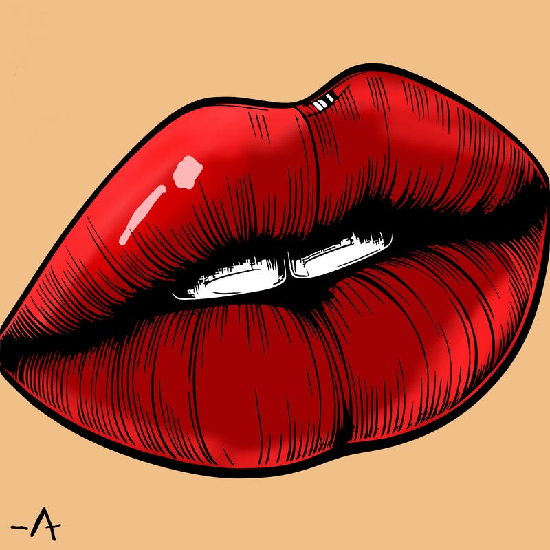 realistic lips