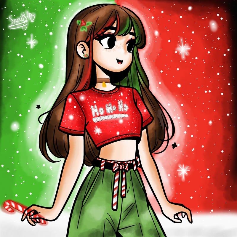 girl in a cute crop top