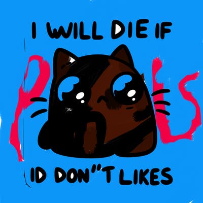 a cat that will die if we don’t get 10 likes