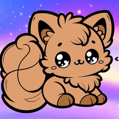 kitty cat  cute with fluffy tail with fluffy ears with adorable face