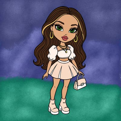 bratz/barbie doll