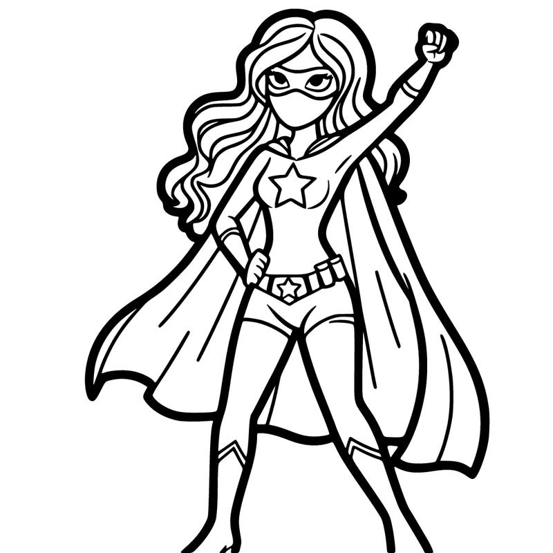 female superhero