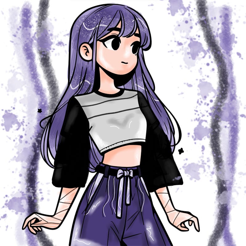 girl in a cute crop top